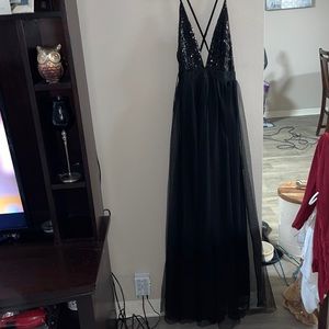 Floor length dress